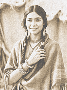 No-o-dee, of the AI-generated people, smiling.